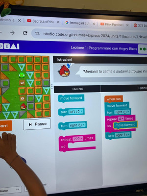 Programmare con Angry birds